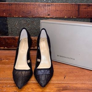 Like New BCBG Lace Pumps